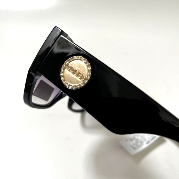 New Original GUESS Oversized Square Sunglasses GO00049 Acetate Black Classic main image 5